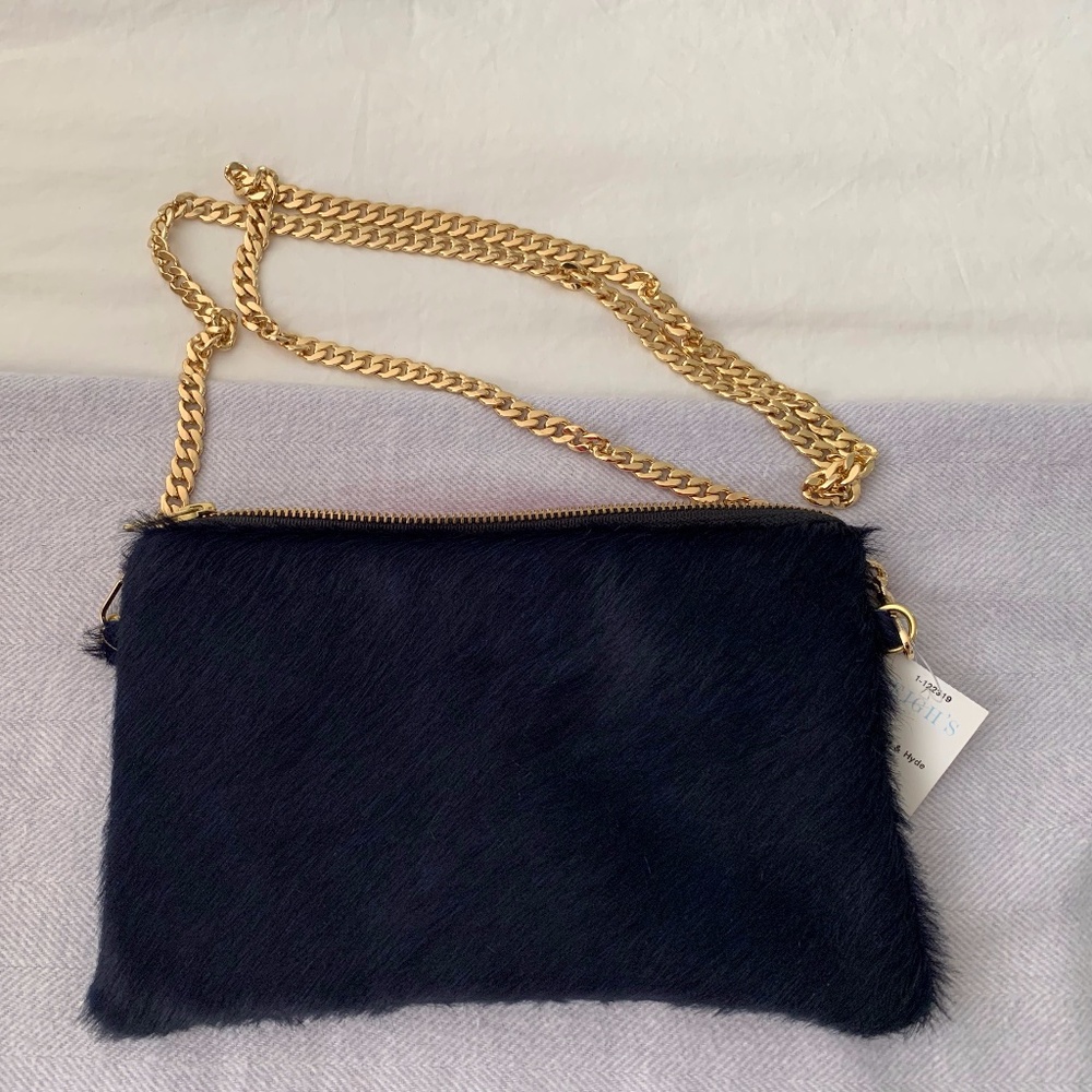Parker and Hyde Navy Crossbody Bag Purse, NEW with Tags
